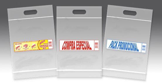 Bolsas para packs promocionales